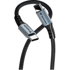 Дата кабель USB-C to USB-C 1.2m 100 W black Verbatim (31846) - Фото