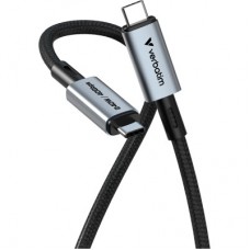 Дата кабель USB-C to USB-C 1.2m 240W black Verbatim (31847) - Фото