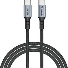 Дата кабель USB-C to USB-C 1.2m 60 W black Verbatim (31845) - Фото