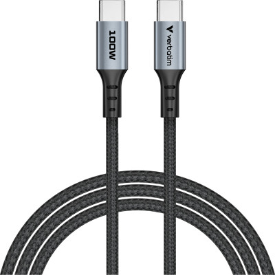 Дата кабель USB-C to USB-C 1.2m 60 W black Verbatim (31845)