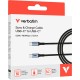 Дата кабель USB-C to USB-C 1.2m 60 W black Verbatim (31845) Дата кабель USB-C to USB-C 1.2m 60 W black Verbatim (31845)