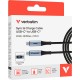 Дата кабель USB-C to USB-C 1.2m with display 100W black Verbatim (31848)