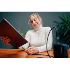 Дата кабель USB-C to USB-C 1.2m with display 240W black Verbatim (31849) - Фото