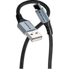 Дата кабель USB 2.0 AM to USB-C 1.2m black Verbatim (31843) - Фото