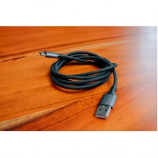 Дата кабель USB 2.0 AM to USB-C 1.2m black Verbatim (31843) - Фото