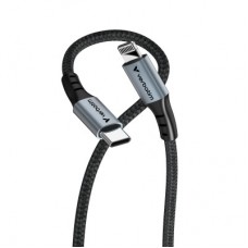 Дата кабель USB-C to Lightning 1.2m black Verbatim (31844) - Фото