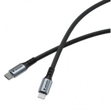 Дата кабель USB-C to Lightning 1.2m black Verbatim (31844) - Фото