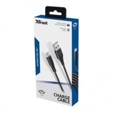 Дата кабель USB 2.0 AM to USB-C 3.0m GXT 226 for PS5 black Trust (24168_TRUST) - Фото