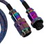 Дата кабель USB-C + USB A to USB-C 1.08m Premium Coiled Aviator blue Keychron (CAB8_KEYCHRON) Дата кабель USB-C + USB A to USB-C 1.08m Premium Coiled Aviator blue Keychron (CAB8_KEYCHRON)