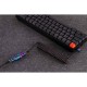 Дата кабель USB-C + USB A to USB-C 1.08m Premium Coiled Aviator black Keychron (CAB7_KEYCHRON)