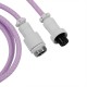 Дата кабель USB-C + USB A to USB-C 1.36m Coiled Aviator purple Keychron (CAB17_KEYCHRON) Дата кабель USB-C + USB A to USB-C 1.36m Coiled Aviator purple Keychron (CAB17_KEYCHRON)