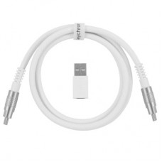 Дата кабель USB-C + USB A to USB-C 1.0m Double-Sleeved Geek white Keychron (CAB20_KEYCHRON)