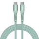 Дата кабель USB-C to USB-C 1.2m Magnetic 100 W green Verbatim (31855) Дата кабель USB-C to USB-C 1.2m Magnetic 100 W green Verbatim (31855)