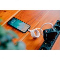 Дата кабель USB-C to USB-C 1.2m Magnetic 60W gray Verbatim (31850) - Фото