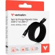 Дата кабель USB-C to USB-C 1.2m Magnetic 100 W black Verbatim (31863) Дата кабель USB-C to USB-C 1.2m Magnetic 100 W black Verbatim (31863)