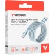Дата кабель USB-C to USB-C 1.2m Magnetic 60W blue Verbatim (31852) Дата кабель USB-C to USB-C 1.2m Magnetic 60W blue Verbatim (31852)