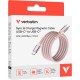 Дата кабель USB-C to USB-C 1.2m Magnetic 60W pink Verbatim (31853) Дата кабель USB-C to USB-C 1.2m Magnetic 60W pink Verbatim (31853)