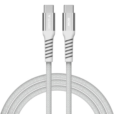 Дата кабель USB-C to USB-C 1.2m Magnetic 60W gray Verbatim (31850)