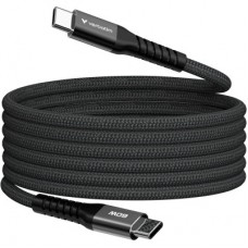 Дата кабель USB-C to USB-C 1.2m Magnetic 60W black Verbatim (31859) - Фото