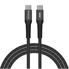 Дата кабель USB-C to USB-C 1.2m Magnetic 60W black Verbatim (31859) - Фото