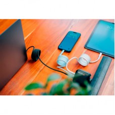 Дата кабель USB-C to USB-C 1.2m Magnetic 60W black Verbatim (31859) - Фото