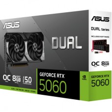 Відеокарта ASUS GeForce RTX5060 8Gb DUAL OC (DUAL-RTX5060-O8G) - Фото