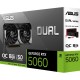 Видеокарта ASUS GeForce RTX5060 8Gb DUAL OC (DUAL-RTX5060-O8G) Видеокарта ASUS GeForce RTX5060 8Gb DUAL OC (DUAL-RTX5060-O8G)