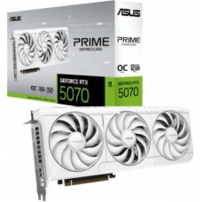 Видеокарта ASUS GeForce RTX5070 12Gb PRIME OC WHITE (PRIME-RTX5070-O12G-WHITE) - Фото