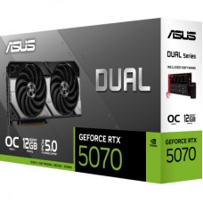 Відеокарта ASUS GeForce RTX5070 12Gb DUAL OC (DUAL-RTX5070-O12G) - Фото