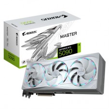Відеокарта GIGABYTE GeForce RTX5090 32GB MASTER ICE (GV-N5090AORUSM ICE-32GD) - Фото