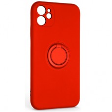 Чохол для мобільного телефона Armorstandart Icon Ring Apple iPhone 11 Red (ARM68642)