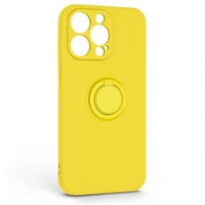 Чохол для мобільного телефона Armorstandart Icon Ring Apple iPhone 13 Pro Yellow (ARM68667) Чохол для мобільного телефона Armorstandart Icon Ring Apple iPhone 13 Pro Yellow (ARM68667)