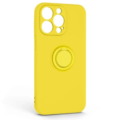 Чохол для мобільного телефона Armorstandart Icon Ring Apple iPhone 13 Pro Yellow (ARM68667)