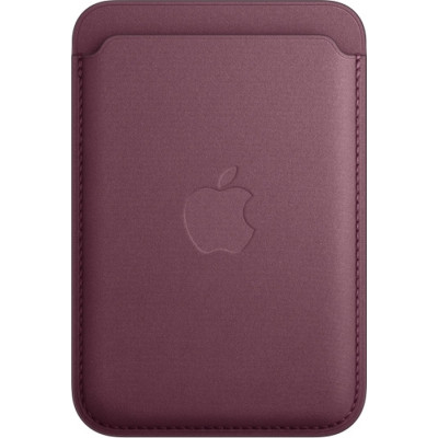 Чохол для мобільного телефона Apple iPhone FineWoven Wallet with MagSafe Mulberry (MT253ZM/A)