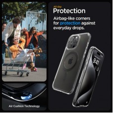 Чохол для мобільного телефона Spigen Apple iPhone 15 Pro Ultra Hybrid MagFit Carbon Fiber (ACS06717) - Фото