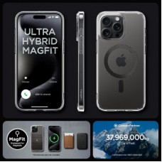 Чохол для мобільного телефона Spigen Apple iPhone 15 Pro Ultra Hybrid MagFit Carbon Fiber (ACS06717) - Фото