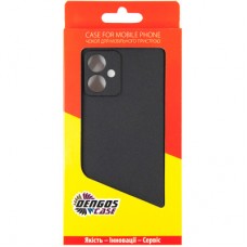 Чохол для мобільного телефона Dengos Carbon Motorola G54 (black) (DG-TPU-CRBN-192) - Фото