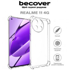 Чохол для мобільного телефона BeCover Anti-Shock Realme 11 4G Clear (710618) - Фото