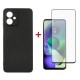 Чохол для мобільного телефона Dengos Kit for Motorola G54 case + glass (Black) (DG-KM-50)