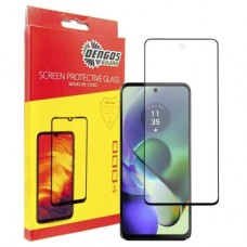Чохол для мобільного телефона Dengos Kit for Motorola G54 case + glass (Black) (DG-KM-50) - Фото