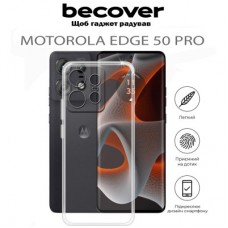 Чохол для мобільного телефона BeCover Motorola Edge 50 Pro Transparancy (711757) - Фото