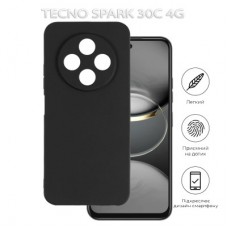 Чохол для мобільного телефона BeCover Tecno Spark 30C 4G Black (712755) - Фото