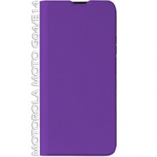 Чохол для мобільного телефона BeCover Exclusive New Style Motorola Moto G04/ E14 Purple (712647) - Фото