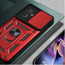 Чохол для мобільного телефона BeCover Military Motorola Moto G55 Red (713059) - Фото