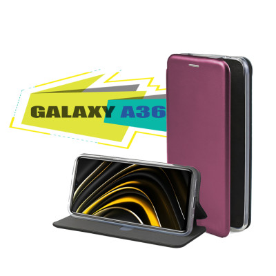 Чохол для мобільного телефона BeCover Exclusive Samsung Galaxy A36 SM-A366 Red Wine (713029)