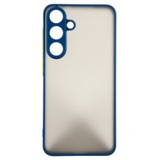 Чохол для мобільного телефона Dengos Matte Samsung Galaxy S25 Plus (Blue) (DG-TPU-MATT-163) - Фото