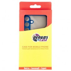 Чохол для мобільного телефона Dengos Matte Samsung Galaxy S25 Plus (Blue) (DG-TPU-MATT-163) - Фото