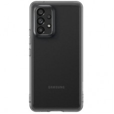 Чохол для мобільного телефона Samsung Soft Clear Cover Samsung Galaxy A53 (A536) Black (EF-QA536TBEGRU) - Фото
