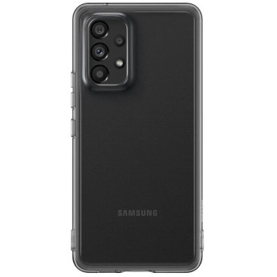 Чохол для мобільного телефона Samsung Soft Clear Cover Samsung Galaxy A53 (A536) Black (EF-QA536TBEGRU)