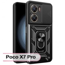 Чохол для мобільного телефона BeCover Military Poco X7 Pro Black (713463) - Фото